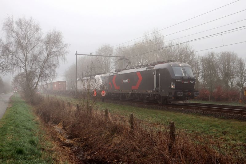 TXL goederentrein gestrand in Zevenaar 